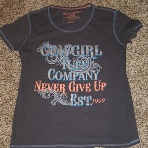 Cowgirl tuff tee
